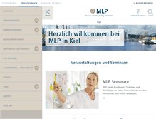 Tablet Screenshot of mlp-kiel.de